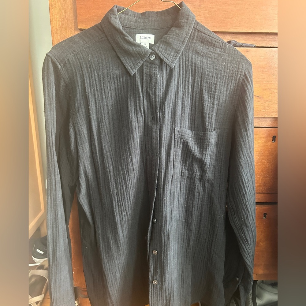 J.Crew cotton gauze shirt